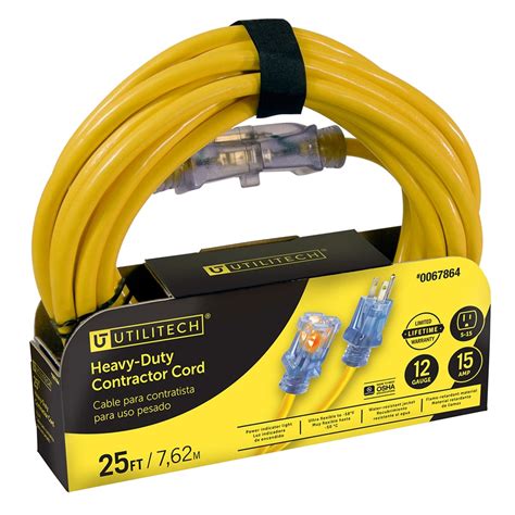 outdoor extension cord 15ft|15' 12 gauge extension cord.